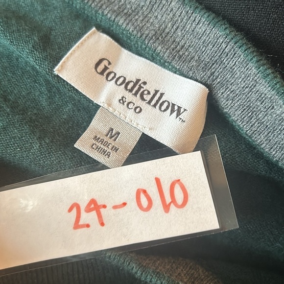 Green Goodfellow & Co V Neck Sweater - Picture 3 of 3